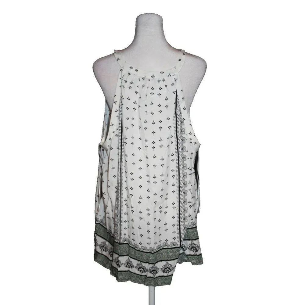 Vince Camuto Women's Size XL Split V-Neck Hannalea Pullover Blouse White NEW - Picture 2 of 2